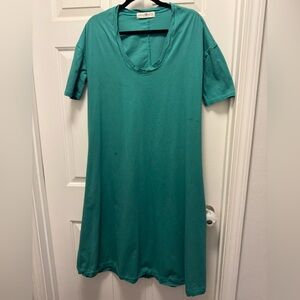 NATURAL LIFE Teal Short Sleeve Tee * FAIR* PROJECT
